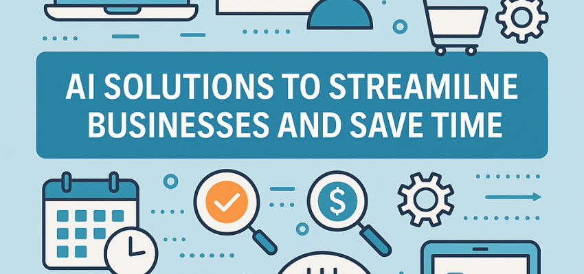 AI Solutions to Streamline Businesses and Save Time