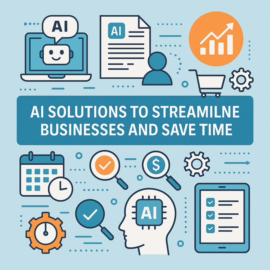 AI Solutions to Streamline Businesses and Save Time